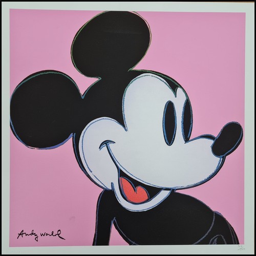 Andy warhol topolino - warhol, *