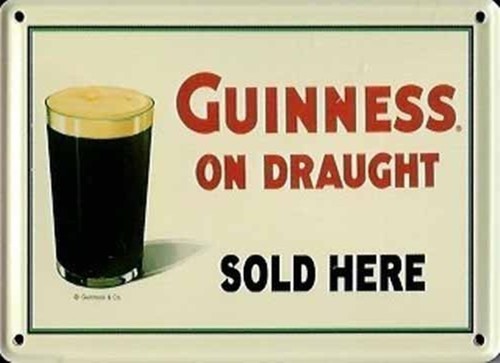 Guinness draught - on,