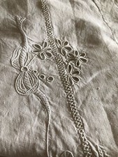 Antica tovaglia rettangolare