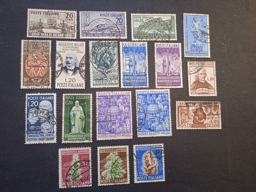 1950 repubblica italiana usati - 1950,