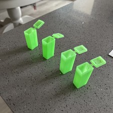 SET OF 4 TUPPERWARE TOOTHBRUSH