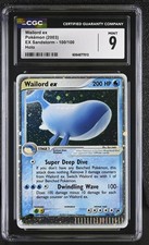 CGC 9 MINT Wailord ex 2003 EX