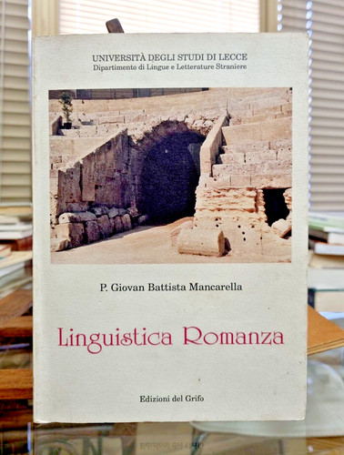 Linguistica romanza libro - linguistica,