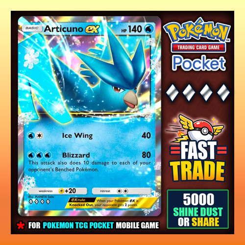 Pokemon tcg pocket articuno - tcg,