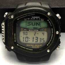 Orologio Casio ALT-6000 Alti Thermo Twin Sensor Vintage per ricambi