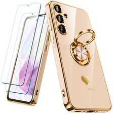 Funda oro rosa con protector - con,