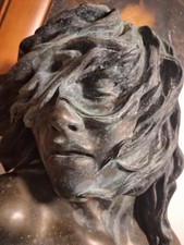 Scultura In Bronzo Antica