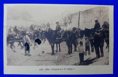 Cartolina alto artiglieria - 🔵cartolina,