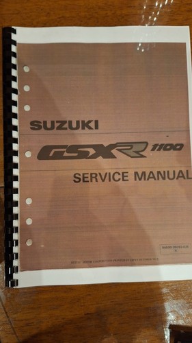Manuale officina suzuki gsx - manuale, r