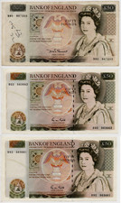 ENGLAND 50 Pounds - Elizabeth
