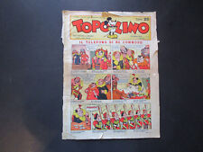 TOPOLINO GIORNALE ORIGINALE N. 88 EDIZIONE NERBINI DEL 1934 SENZA INTERNO !!!
