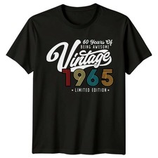 T-shirt uomo 60 anni di essere