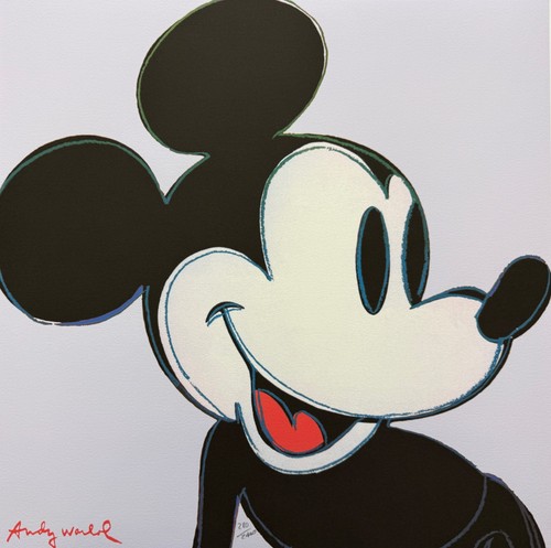 Andy warhol mickey - mickey, mouse