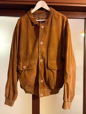 Giacca in pelle scamosciata - TG 52