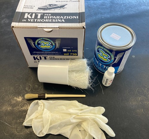 Kit riparazioni vetroresina - kit,
