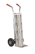 Carrello in alluminio porta