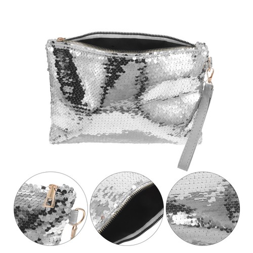 Borsa sera con paillettes - ,