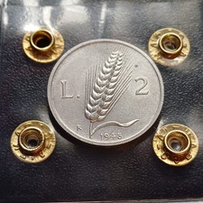 Moneta Repubblica Italiana 2 Lire Spiga  1948 Italma Spl Originale Lotto 713 