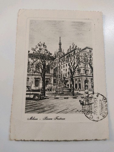 Milano piazza fontana 1958 - fontana,