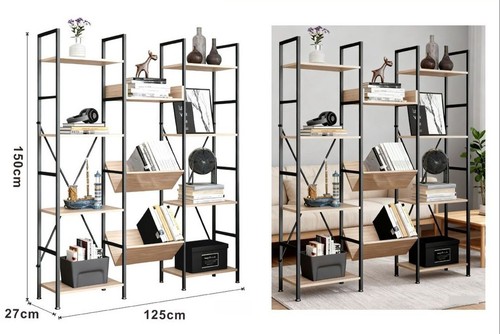Libreria scaffale colonne - scaffale, 3