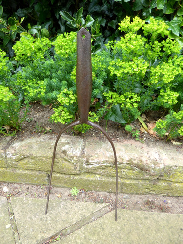 Vintage pitch fork 2 prong - pitch,