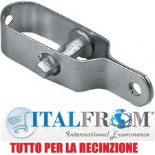 Conf 100pz Tenditore Tendifilo Zincato Tiranti Recinzione Rete Metallica Zincata