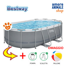 Bestway piscina ovale steel - bestway,