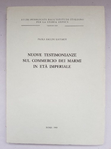 Nuove testimonianze sul