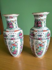 Coppia vasi cinesi porcellana