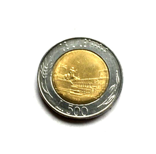 Italia 500 lire - italia, moneta