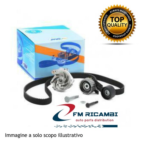 Kit distribuzione pompa - distribuzione, +