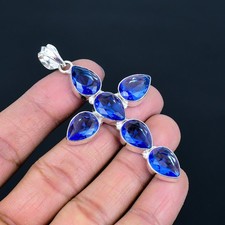 Ciondolo croce argento