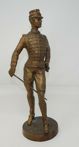 Antica statua bronzo - , vintage