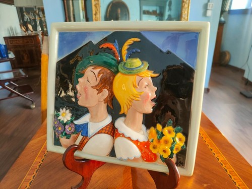 Bella placca ceramica - bella, in