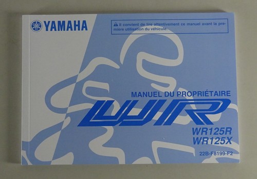 Manuel proprietaire yamaha - manuel, du