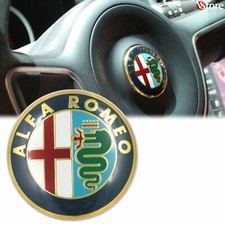 Stemma Adesivo ALFA ROMEO ORO