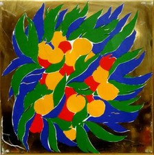 Serigraphy On Ceramic Gubbio