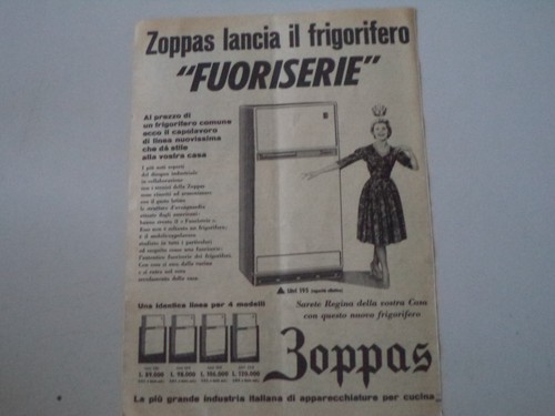 Advertising pubblicità 1959 - advertising,