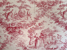 Tissu ancien coton toile de