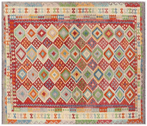 Tappeto afghan maimana kelim - afghan,
