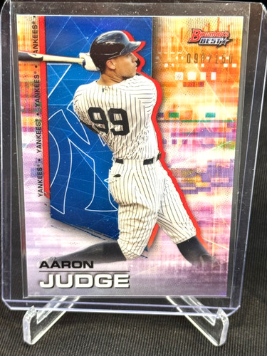 Aaron judge 2021 - 2021, bowman's