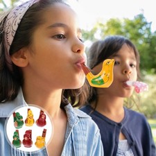  6 Pcs Fischietti Uccelli