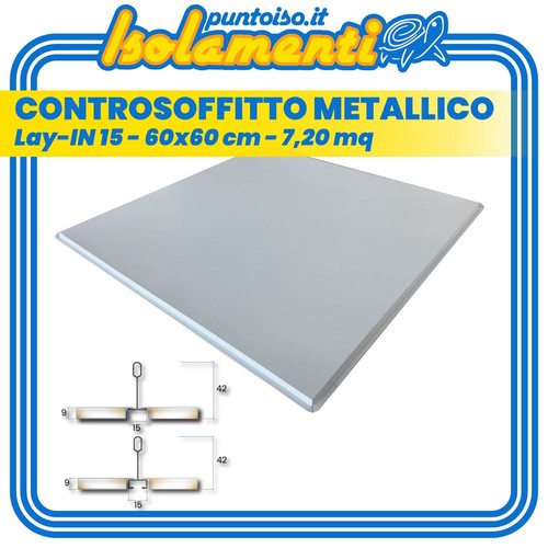Controsoffitto metallico - controsoffitto,