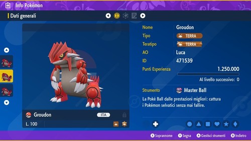 Groudon 6iv masterball - groudon, +