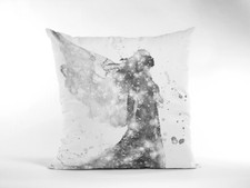 Cuscino design nero bianco