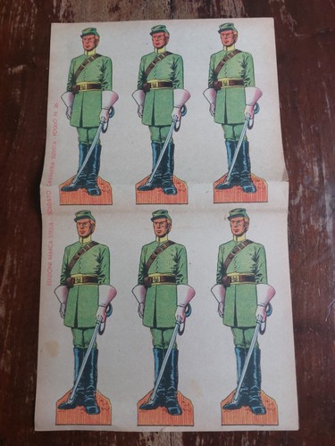 Foglio soldatini edizioni - foglio,