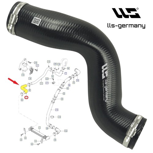 Tubo turbo per sharan - turbo, vw