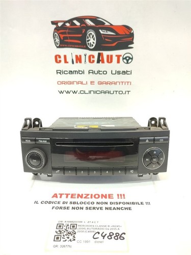 Autoradio per mercedes classe - mercedes,