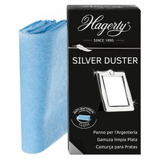 Hagerty Silver Duster Panno Antibatterico Detergente e Lucidante per Argenteria
