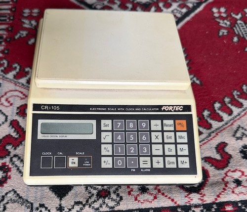 Bilancia elettronica vintage